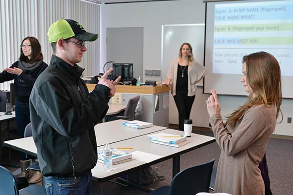 Sign Language Interpreter program page