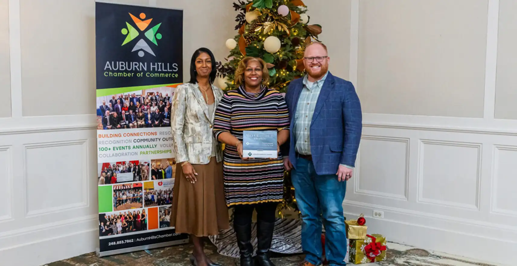 Auburn Hills Chamber of Commerce at its annual Silver & Gold Awards