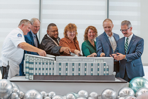Grand Opening Cake Cutting