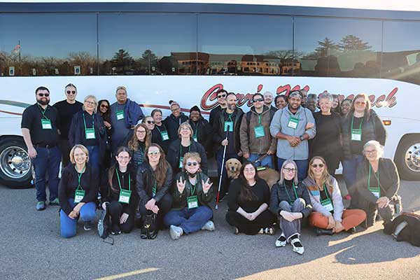 OCC Sign Language faculty, interpreters, support service providers and DeafBlind community members